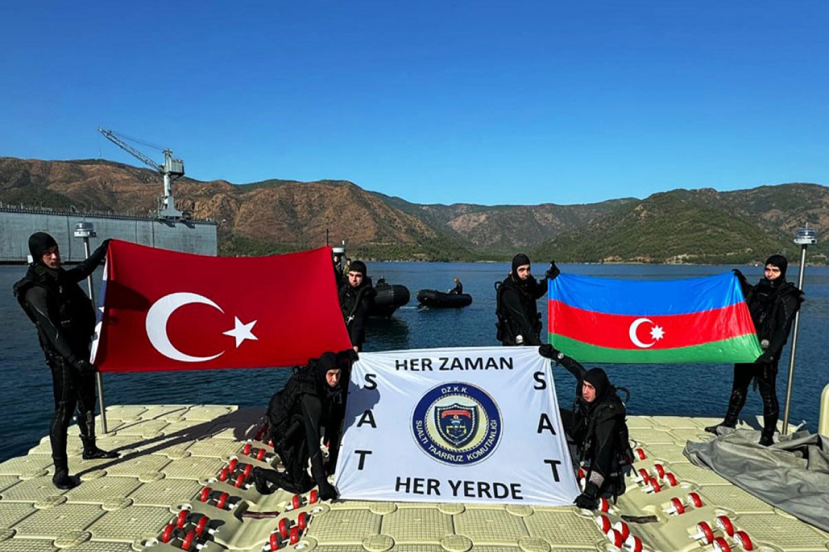 Azərbaycan və Türkiyə hərbçiləri birgə təlimdə növbəti tapşırıqları icra ediblər