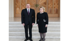 Valentina Matviyenko Prezident İlham Əliyevi təbrik edib