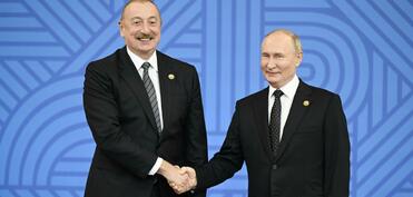 Путин поздравил Президента Алиева