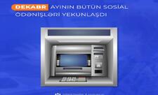 Dekabr ayının bütün sosial ödənişləri yekunlaşıb