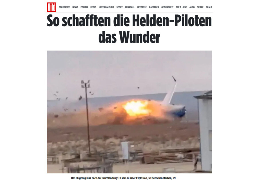 "Bild" pilotlarımızın qəhrəmanlığından yazdı