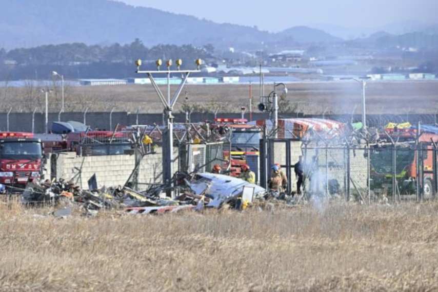 Yonhap: Cənubi Koreyada təyyarə qəzasında ölənlərin sayı 62-yə çatıb