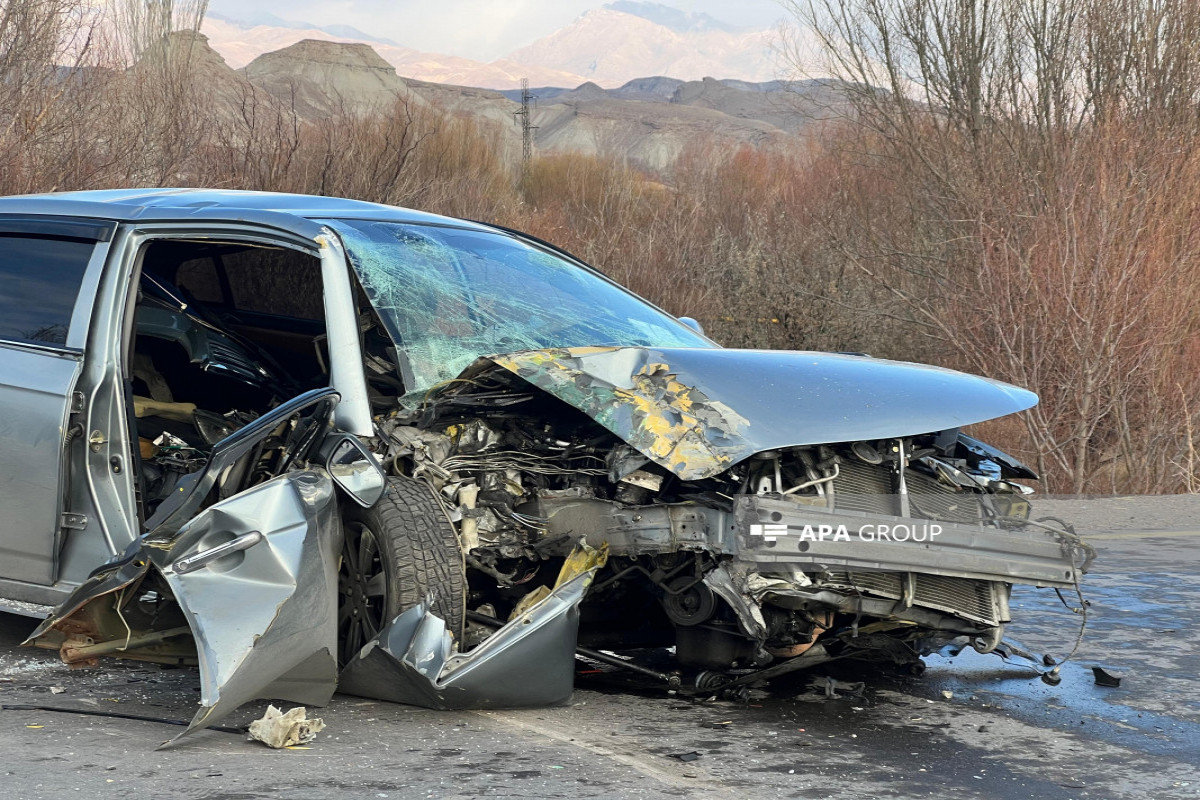 Ordubadda yol qəzası nəticəsində 6 nəfər xəsarət alıb - FOTO