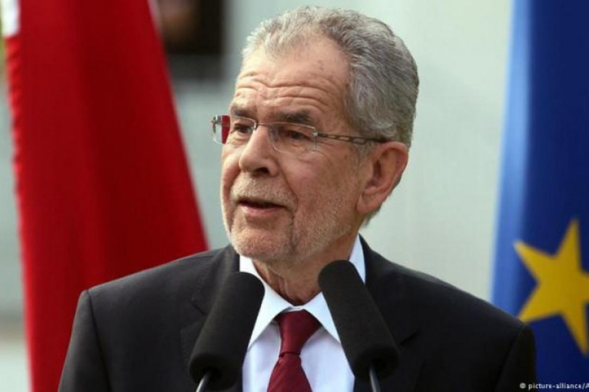 Aleksander Van der Bellen Prezident İlham Əliyevə başsağlığı verib