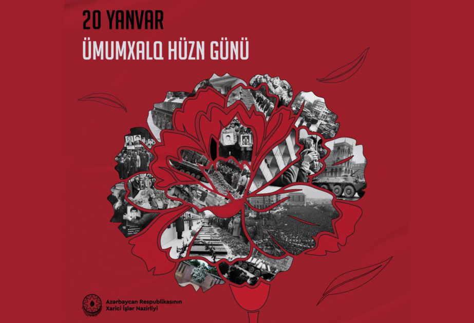 XİN 20 Yanvar – Ümumxalq Hüzn Günü ilə bağlı bəyanat yayıb