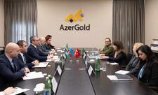 “AzerGold”da Türkiyənin Xarici İşlər Nazirliyinin nümayəndə heyəti ilə görüş keçirilib