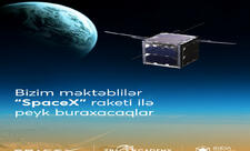 Azərbaycanlı məktəblilər ilk dəfə “SpaceX” raketi ilə orbitə peyk buraxacaqlar