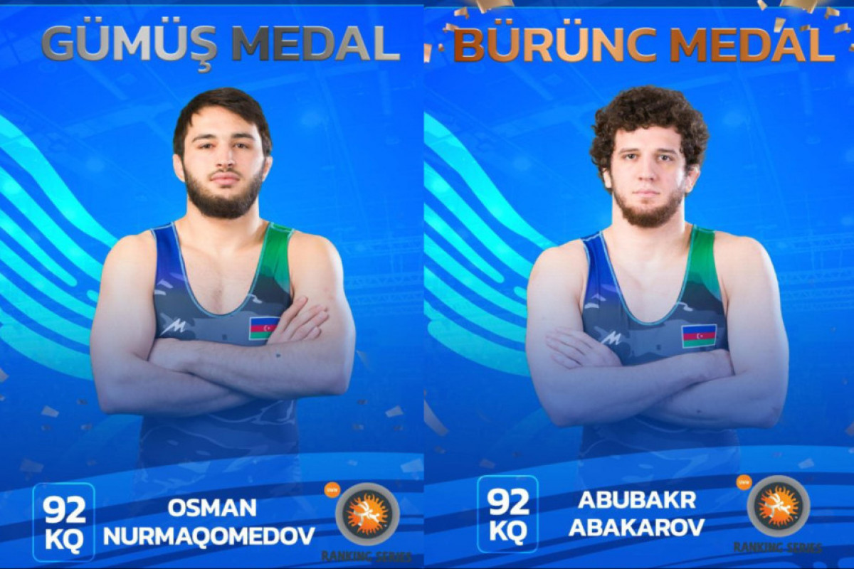 Azərbaycan güləşçiləri reytinq turnirində daha iki medal qazanıblar