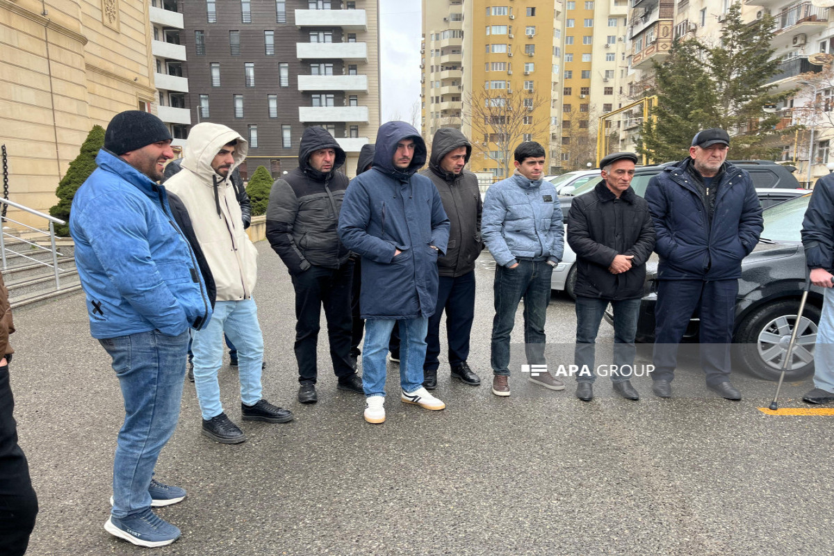 Eritreyada girov götürülən gəmilərdə saxlanılanların yaxınları aksiya keçirib  - FOTO