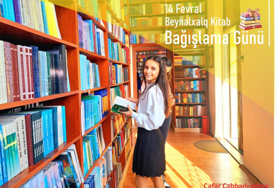 Gənclər Kitabxanasında Beynəlxalq Kitab Bağışlama Günü ilə əlaqədar sərgi hazırlanıb