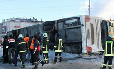 Türkiyədə dəhşətli avtobus qəzası: 4 ölü, 32 yaralı