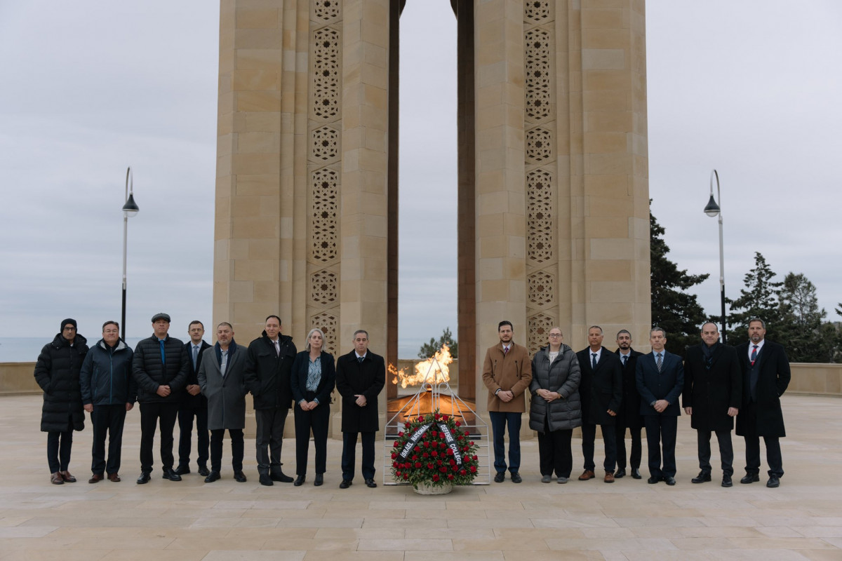 İsrail Milli Təhlükəsizlik Kollecinin nümayəndələri Azərbaycana səfər edib