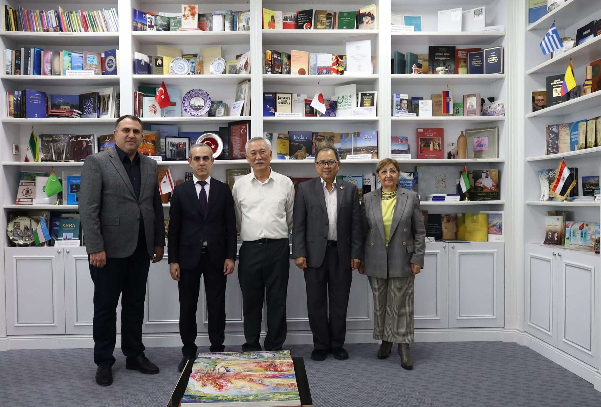 Beynəlxalq İnformatika Olimpiadasının və SASMO-nun prezidentləri MEK-lə tanış olublar