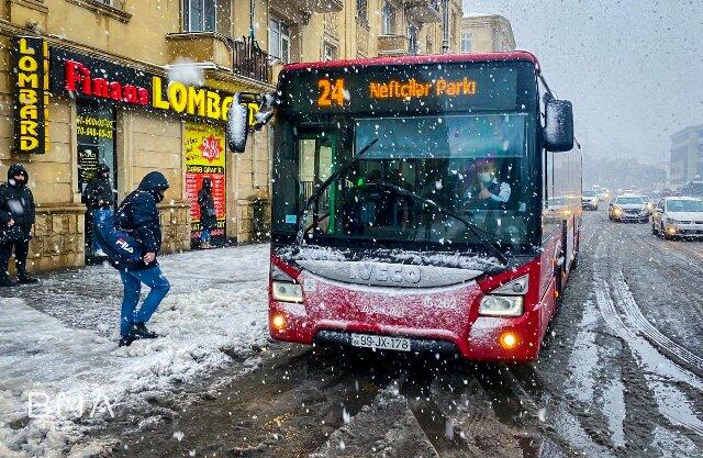 Bu gün avtobuslar saat 21:00-dək işləyəcək