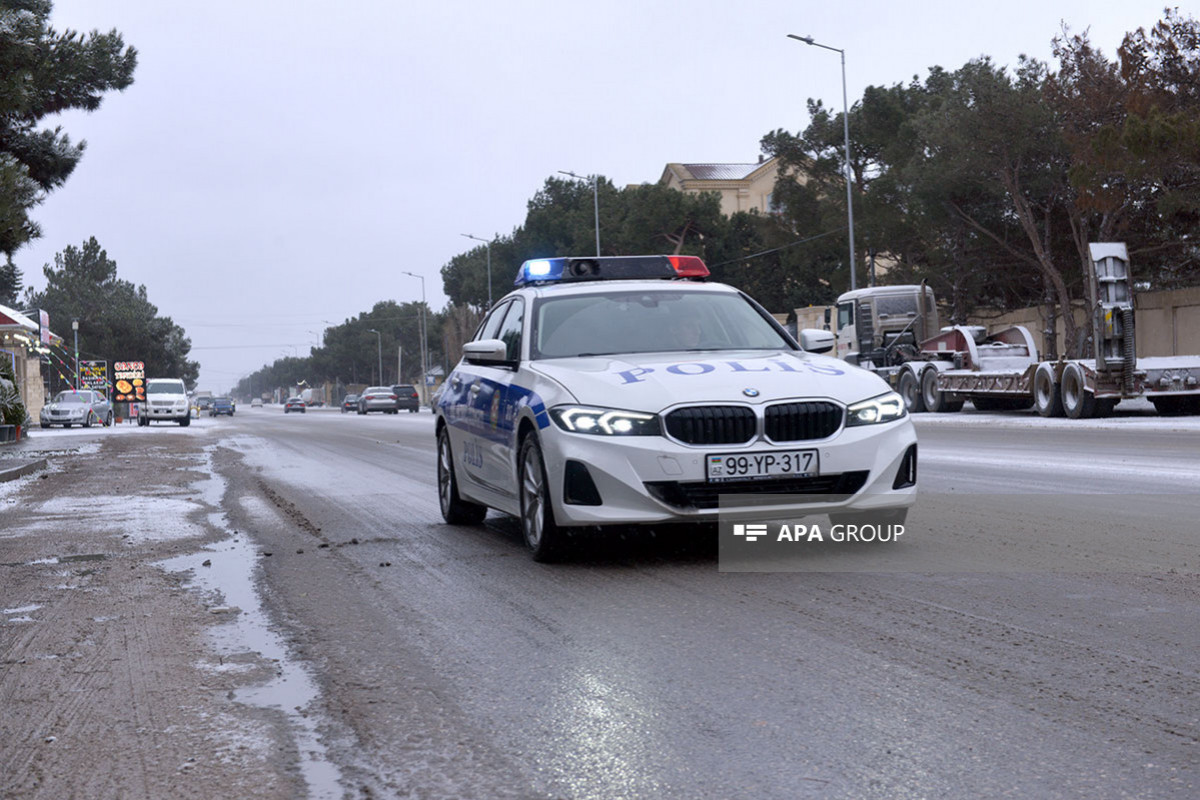 DYP yollarda buzlanma ilə bağlı müraciət edib