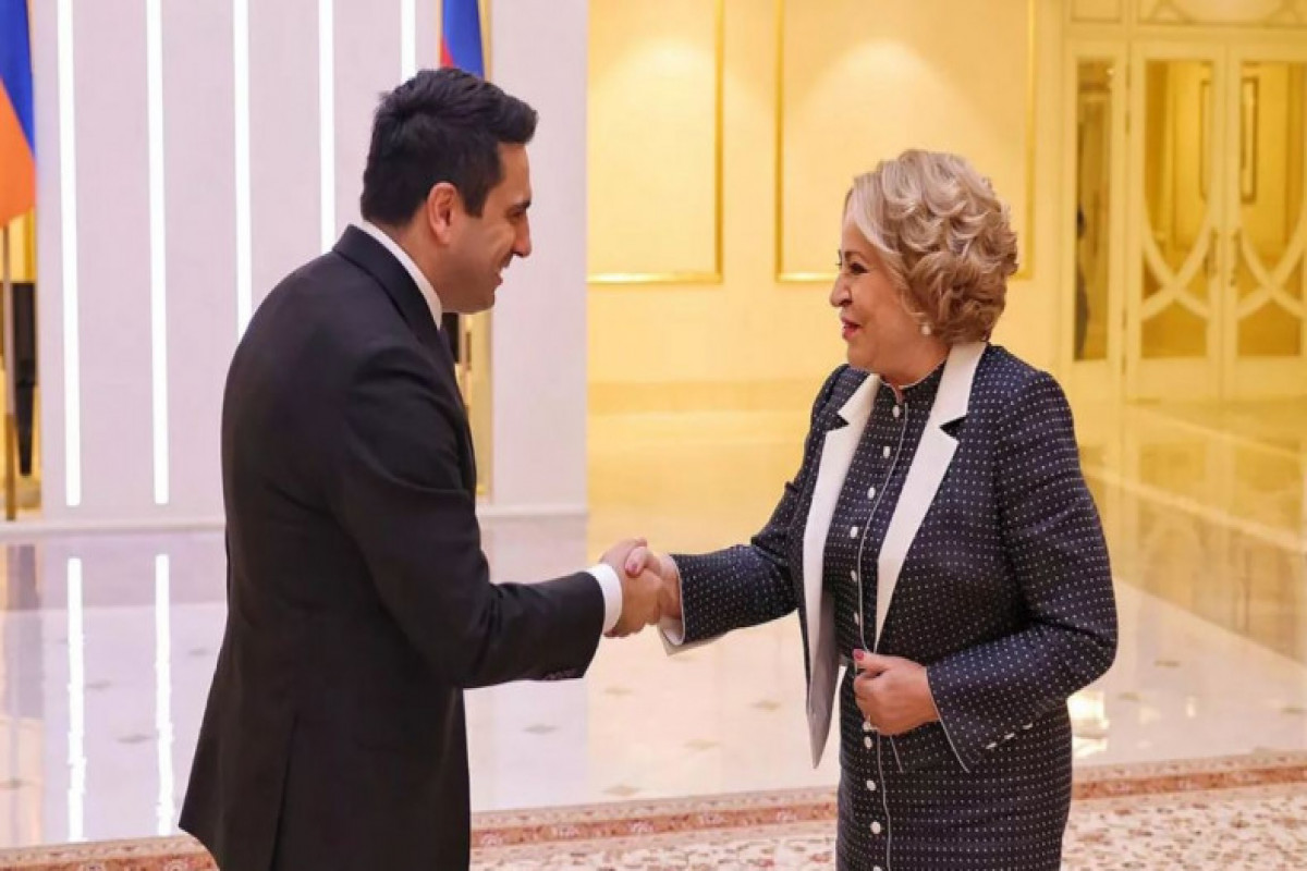 Matviyenko Rusiya-Ermənistan münasibətlərinə yeni təkan vermək üçün İrəvana gedir