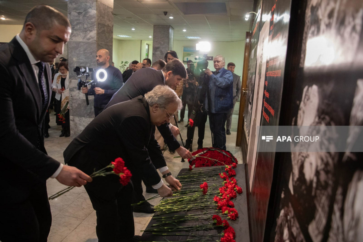 Moskvada Xocalı soyqırımı qurbanları anılıb - FOTO