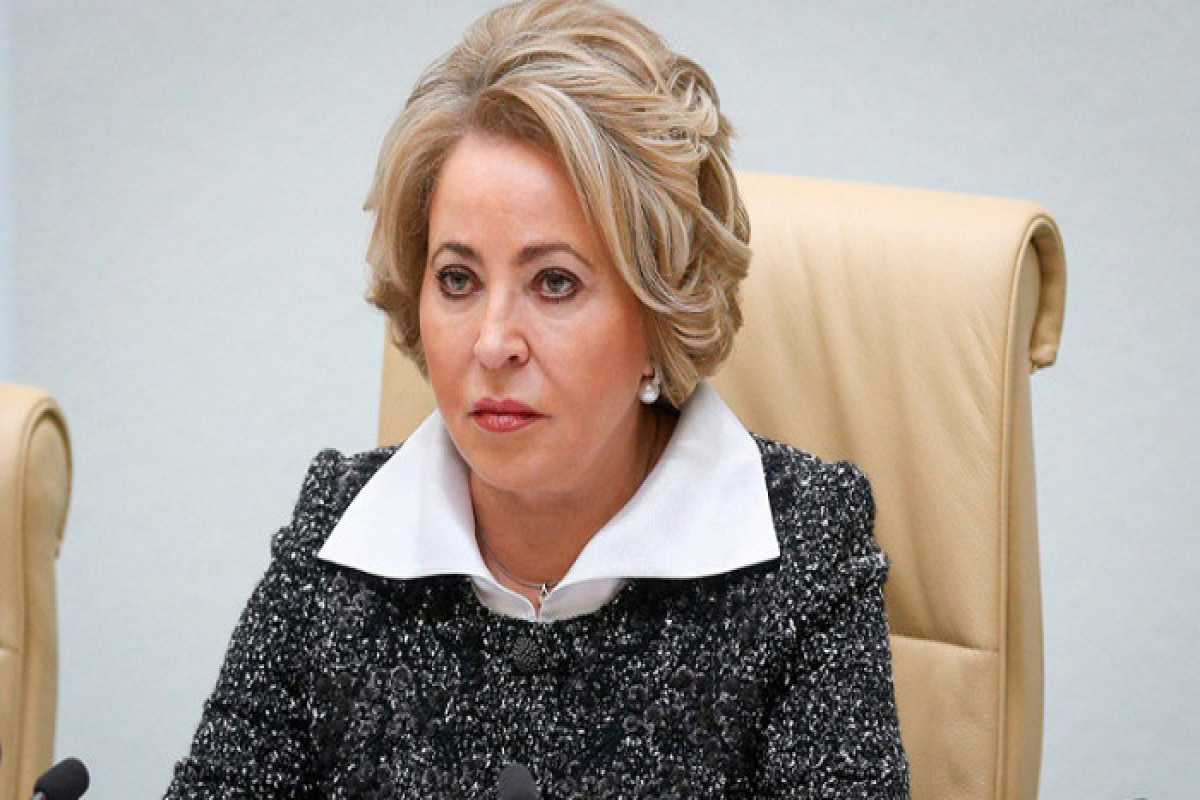 Matviyenko Türkiyəyə səfərə gedir