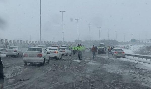 Hazırda yollarda vəziyyət... - Siyahı