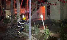 Xırdalanda iaşə obyektində güclü yanğın olub, 45 sakin təxliyə edilib - FOTO - YENİLƏNİB