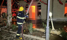 Xırdalanda iaşə obyektində güclü yanğın olub, 45 sakin təxliyə edilib - FOTO - YENİLƏNİB