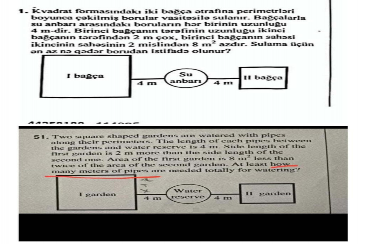 DİM plagiat olduğu iddia edilən sualla bağlı açıqlama verib
