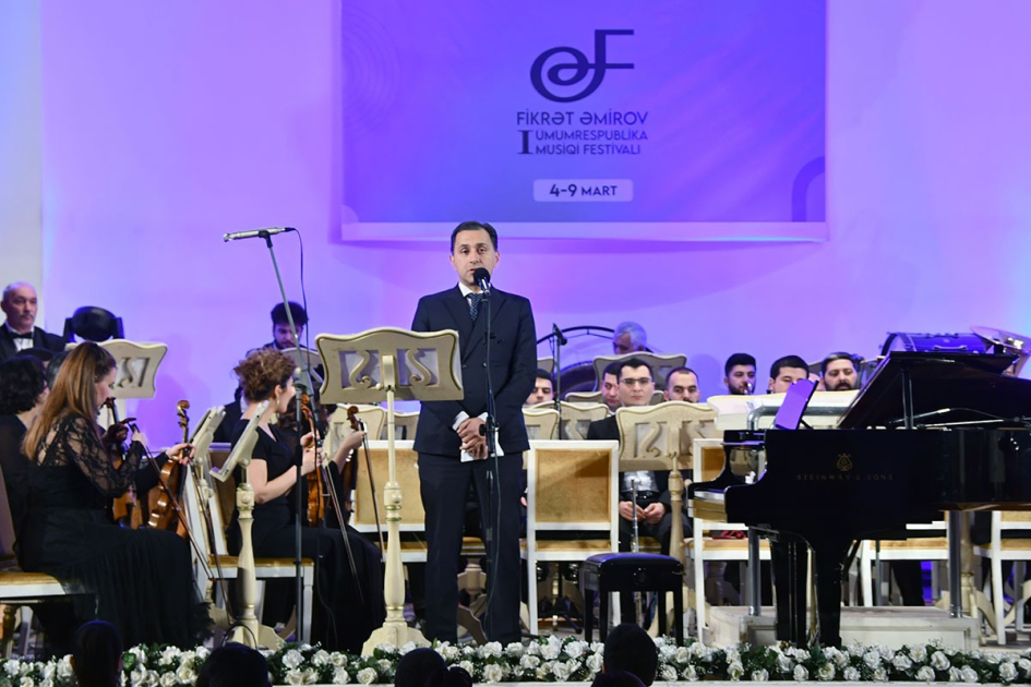 Fikrət Əmirov I Ümumrespublika Musiqi Festivalı başa çatıb