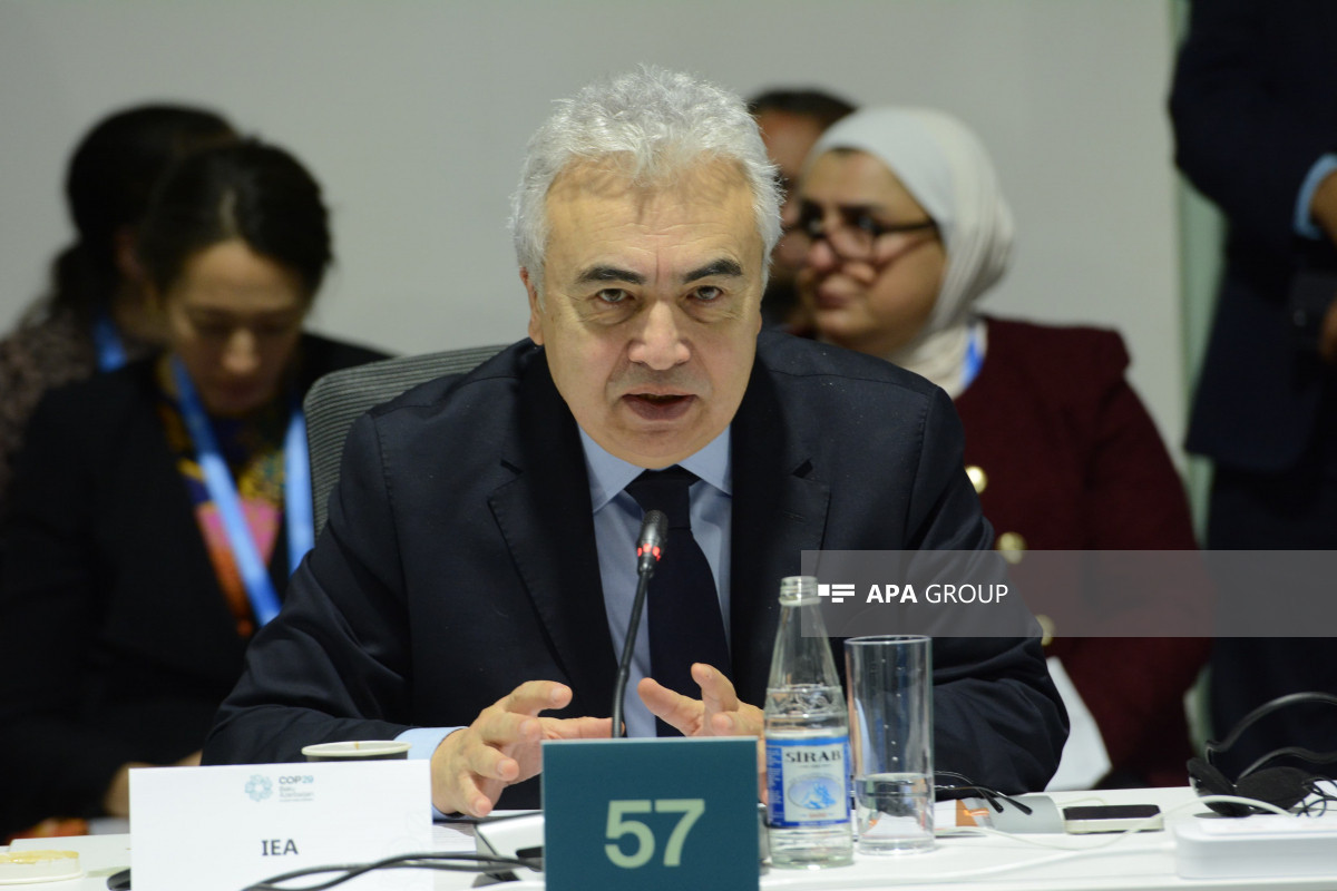 Fatih Birol: Ümid edirəm ki, Azərbaycandan Avropaya qaz ixracı artacaq