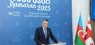 Dövlət Komitəsi Gürcüstanın Rustavi şəhərində iftar mərasimi təşkil edib