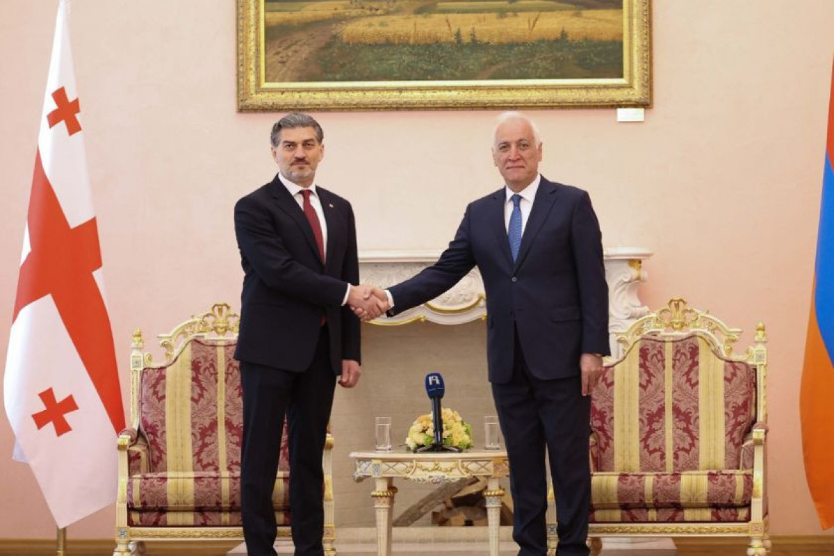 Gürcüstan və Ermənistan prezidentləri regional məsələləri müzakirə edib