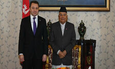 Nepal Prezidenti Azərbaycan XİN rəhbərinin müavinini qəbul edib