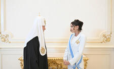 Azərbaycan Prezidenti İlham Əliyev Moskvanın və Bütün Rusiyanın Patriarxı Kirill ilə görüşüb YENİLƏNİB