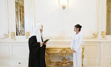 Azərbaycan Prezidenti İlham Əliyev Moskvanın və Bütün Rusiyanın Patriarxı Kirill ilə görüşüb YENİLƏNİB