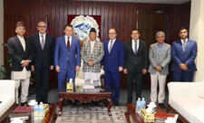 Azərbaycanın hökumət missiyası Nepalda səfərdə olub
