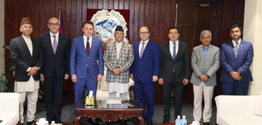 Azərbaycanın hökumət missiyası Nepalda səfərdə olub