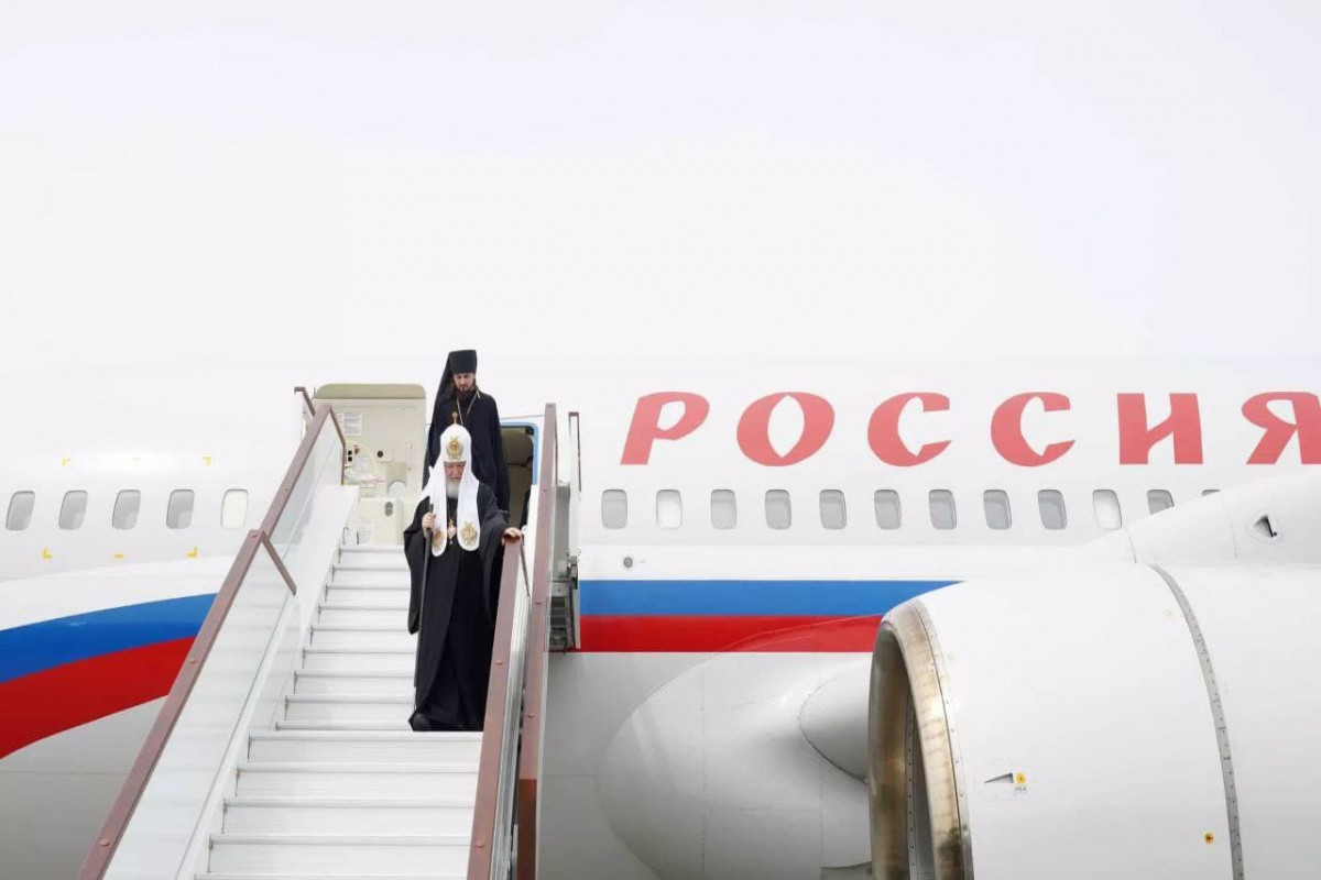 Патриарх Кирилл прибыл в Азербайджан