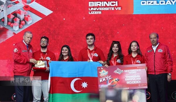 Azərbaycan komandası birinci oldu, Ərdoğan mükafat verdi