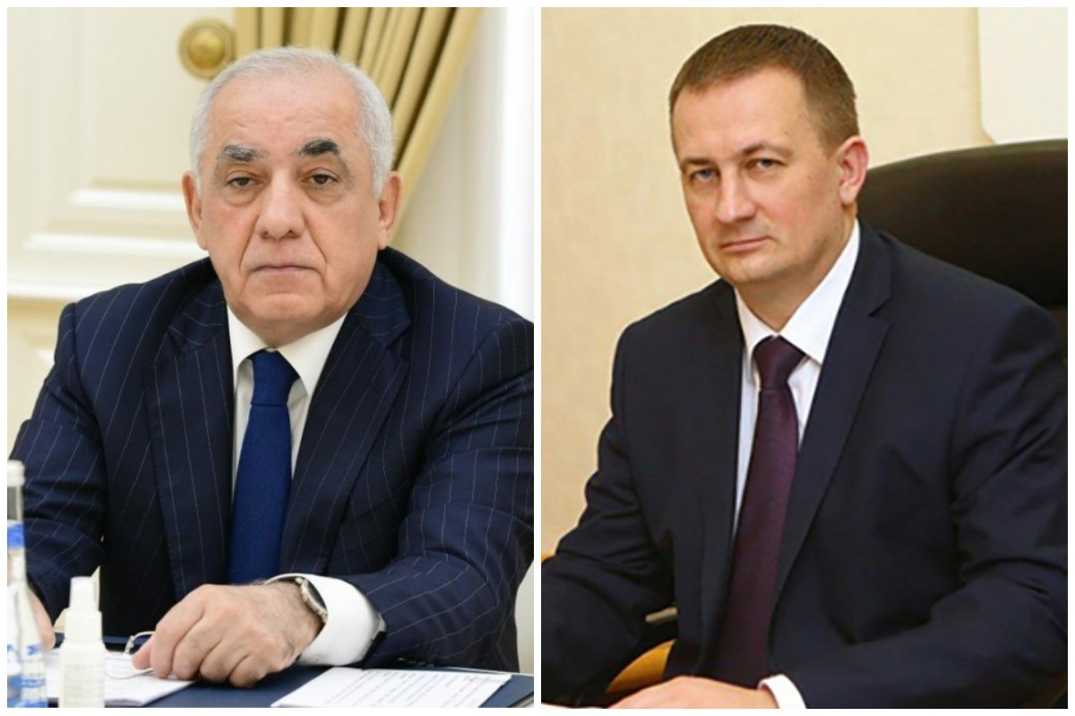 Azərbaycan və Belarus Baş nazirlərinin təkbətək görüşü keçirilir