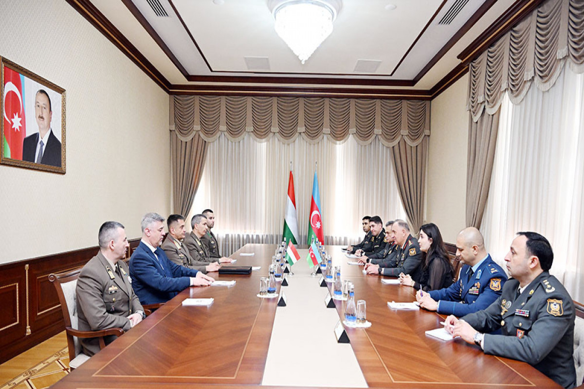 Macarıstan Müdafiə Qüvvələrinin Baş Qərargah rəisi Azərbaycana gəlib