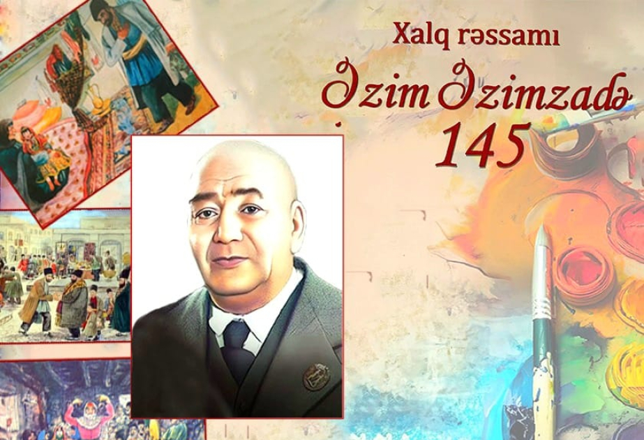 Gənclər Kitabxanasında Xalq rəssamı Əzim Əzimzadənin xatirəsi anılıb