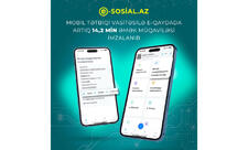 “E-sosial” mobil tətbiqi vasitəsilə elektron qaydada 14,2 min əmək müqaviləsi imzalanıb