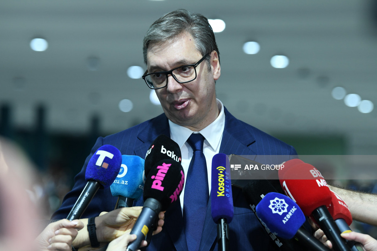 Vuçiçin təyyarəsi Bakıdan Moskvaya yola düşüb - YENİLƏNİB