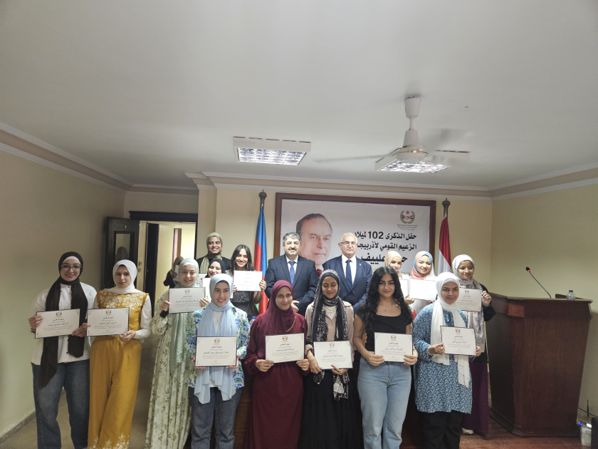 Misirdə Ümummilli Lider Heydər Əliyevə həsr olunmuş tədbir keçirilib