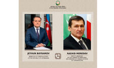 Bayramov Meredovla Xəzəri müzakirə etdi