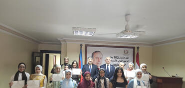 Misirdə Ümummilli Lider Heydər Əliyevə həsr olunmuş tədbir keçirilib