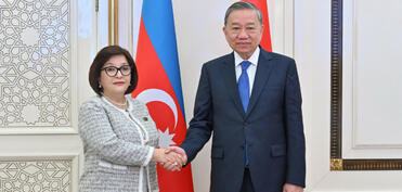 Milli Məclisin sədri Vyetnam Kommunist Partiyası MK-nın Baş katibi ilə görüşüb