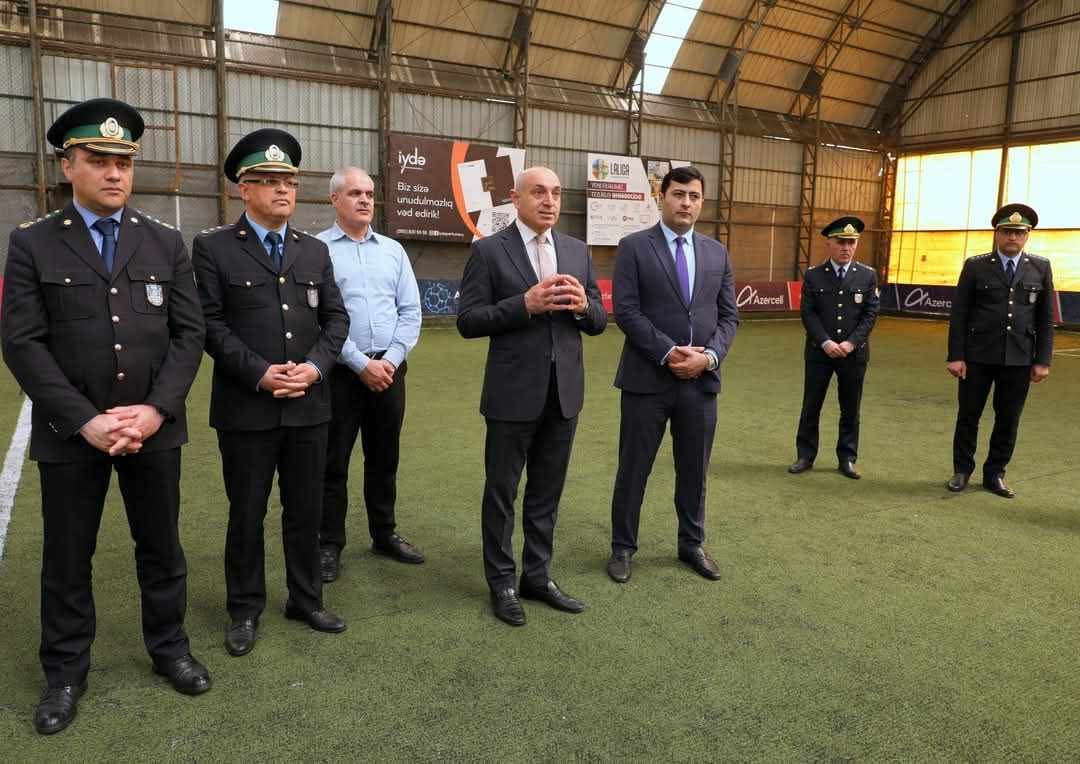 Gömrük Akademiyasının tələbələri arasında futbol çempionatı keçirilib