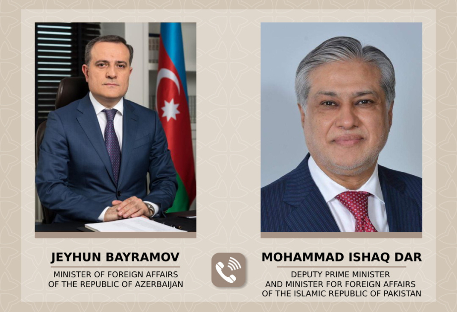 Bayramov pakistanlı həmkarına zəng etdi