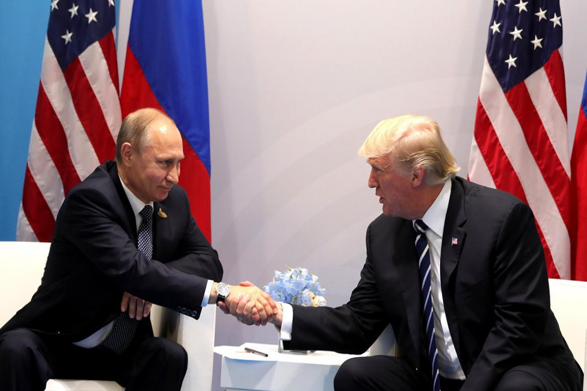 Tramp və Putin faşizm üzərində qələbə münasibətilə bir-birini təbrik edib