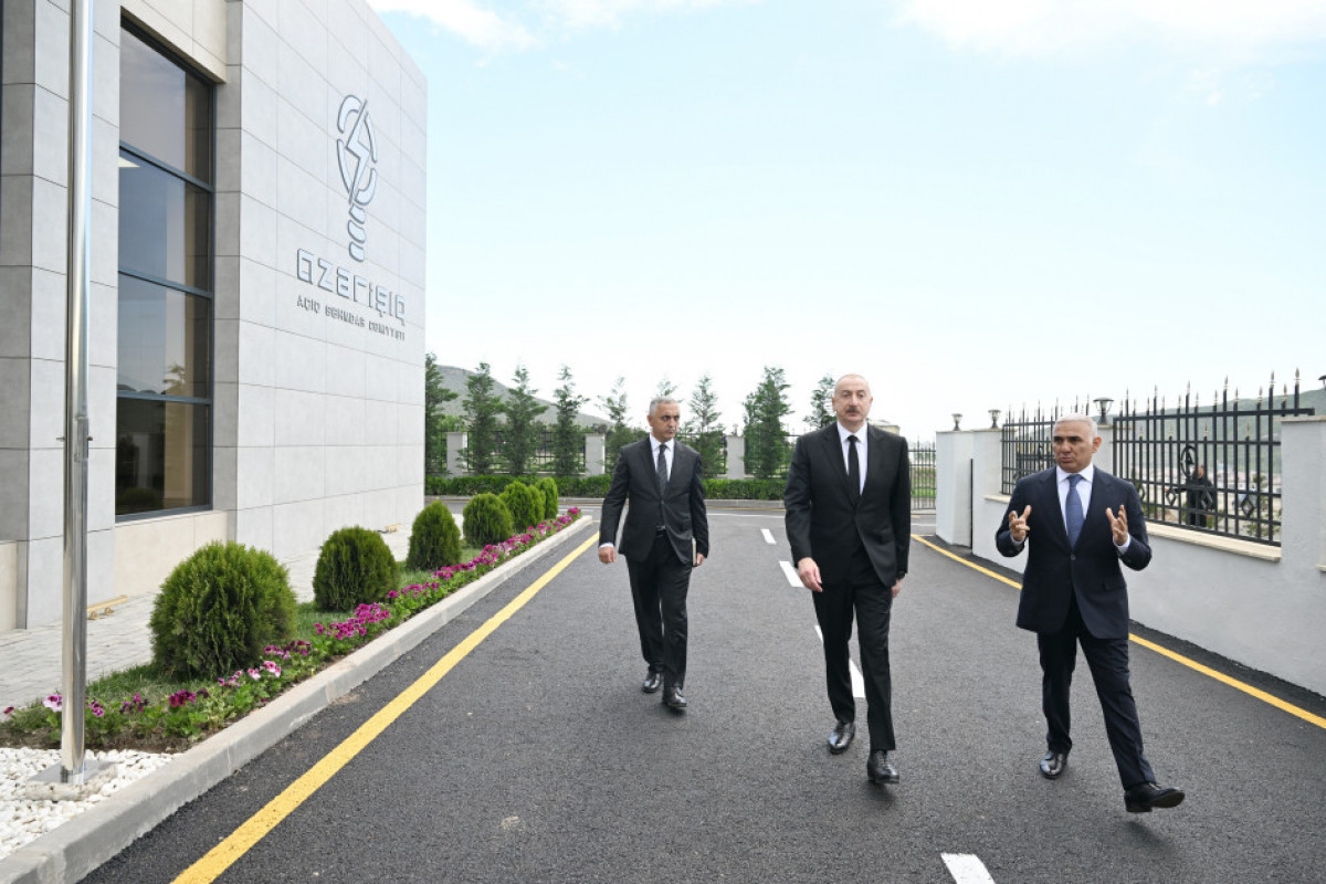Prezident İlham Əliyev "Xocalı" yarımstansiyasının və Rəqəmsal İdarəetmə Mərkəzininin açılışında iştirak edib - YENİLƏNİB